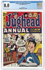 ARCHIE'S PAL JUGHEAD ANNUAL #2 1954 CGC 8.0 VF.