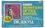 AURORA MONSTERS OF THE MOVIES - DR. JEKYLL & MR. HYDE FACTORY-SEALED MODEL KIT PAIR.