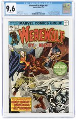 WEREWOLF BY NIGHT #37 MARCH 1976 CGC 9.6 NM+.