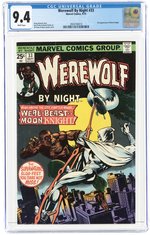 WEREWOLF BY NIGHT #33 SEPTEMBER 1975 CGC 9.4 NM.