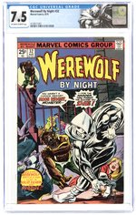 WEREWOLF BY NIGHT #32 AUGUST 1975 CGC 7.5 VF- (FIRST MOON KNIGHT).