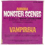 AURORA MONSTER SCENES VAMPIRELLA FACTORY-SEALED BOXED MODEL KIT.