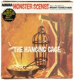 AURORA MONSTER SCENES THE HANGING CAGE FACTORY-SEALED BOXED MODEL KIT.