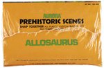 AURORA PREHISTORIC SCENES ALLOSAURUS FACTORY-SEALED MODEL KIT IN BOX.