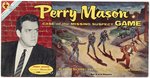 PERRY MASON - CASE OF THE MISSING SUSPECT GAME TRANSOGRAM GAME IN UNUSED CONDITION.