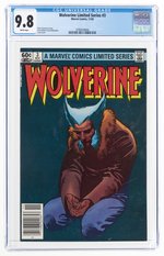 WOLVERINE LIMITED SERIES #3 NOVEMBER 1982 CGC 9.8 NM/MINT (NEWSSTAND EDITION).