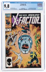 X-FACTOR #6 JULY 1986 CGC 9.8 NM/MINT (FIRST FULL APOCALYPSE).