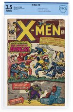 X-MEN #9 JANUARY 1965 CBCS 3.5 VG-.