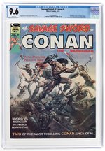 SAVAGE SWORD OF CONAN #1 AUGUST 1974 CGC 9.6 NM+.