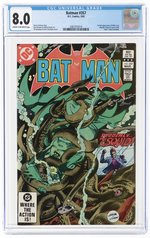 BATMAN #357 MARCH 1983 CGC 8.0 VF (FIRST FULL KILLER CROC, JASON TODD IN CAMEO).