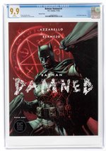 BATMAN DAMNED #1 NOVEMBER 2018 CGC 9.9 MINT (VARIANT COVER).