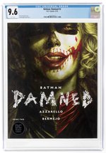 BATMAN DAMNED #2 FEBRUARY 2019 CGC 9.6 NM+.