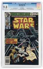 STAR WARS #21 MARCH 1978 CGC 9.8 NM/MINT.