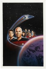 STAR TREK: THE NEXT GENERATION - THE COLLECTOR'S EDITION VHS ORIGINAL ART BY JEFF WACK.