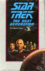 STAR TREK: THE NEXT GENERATION - THE COLLECTOR'S EDITION VHS ORIGINAL ART BY JEFF WACK.