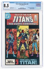 TALES OF THE TEEN TITANS #44 JULY 1984 CGC 8.5 VF+ (DICK GRAYSON BECOMES NIGHTWING).