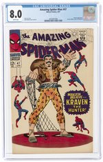 AMAZING SPIDER-MAN #47 APRIL 1967 CGC 8.0 VF.