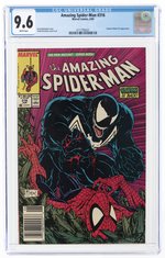 AMAZING SPIDER-MAN #316 JUNE 1989 CGC 9.6 NM+ (NEWSSTAND EDITION).