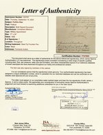 PORFIRIO DIAZ PRESIDENT OF MEXICO 1908 SIGNED MILLITARTY APPOINTMENT DOCUMENT.