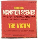 AURORA MONSTER SCENES THE VICTIM FACTORY-SEALED MODEL KIT.