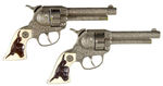 “HUBLEY GUN AND HOLSTER SET” BOXED VARIETY.  c. 1953-1954.