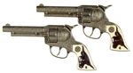 “HUBLEY GUN AND HOLSTER SET” BOXED VARIETY.  c. 1953-1954.