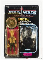 STAR WARS: THE POWER OF THE FORCE (1985) - YAK FACE 92 BACK AFA 70 Y-EX+ (KENNER CANADA).