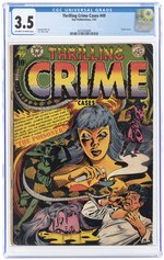 THRILLING CRIME CASES #49 JULY 1952 CGC 3.5 VG-.