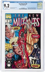 NEW MUTANTS #98 FEBRUARY 1991 CGC 9.2 NM- (FIRST DEADPOOL).