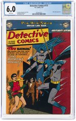 DETECTIVE COMICS #173 JULY 1951 CGC 6.0 FINE.