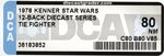 STAR WARS (1978) - TIE FIGHTER DIE-CAST 12 BACK DCA 80 NM.
