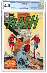 FLASH #123 SEPTEMBER 1961 CGC 4.0 VG (FLASH OF TWO WORLDS).
