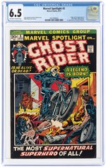 MARVEL SPOTLIGHT #5 AUGUST 1972 CGC 6.5 FINE+ (FIRST GHOST RIDER).