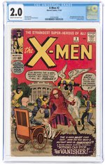 X-MEN #2 NOVEMBER 1963 CGC 2.0 GOOD.