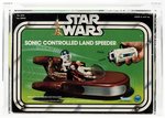 STAR WARS (1978) - SONIC CONTROLLED LAND SPEEDER AFA 60 Q-EX.