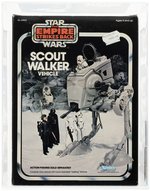 STAR WARS: THE EMPIRE STRIKES BACK (1982) - SCOUT WALKER VEHICLE AFA 80 Q-NM.