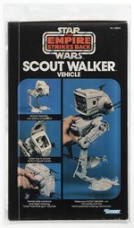 STAR WARS: THE EMPIRE STRIKES BACK (1982) - SCOUT WALKER VEHICLE AFA 80 Q-NM.