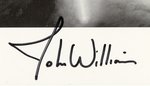 STAR WARS COMPOSER JOHN WILLIAMS SIGNED PHOTO.