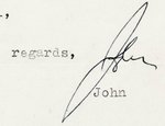 JOHN WAYNE GACY SIGNED LETTER.