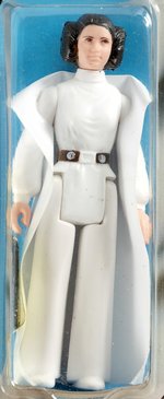 STAR WARS (1978) - PRINCESS LEIA ORGANA 20 BACK-G AFA 80 NM (BOBA FETT OFFER - SMALL CIRCLE EXTENSION STICKER).