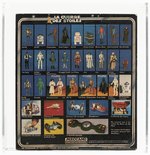 MECCANO STAR WARS (1978) - PRINCESS LEIA 20 BACK (FRENCH SQUARE CARDBACK) AFA 80 Y-NM.