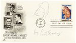 THE HONEYMOONERS CAST-SIGNED PHOTO & ART CARNEY SIGNED FIRST DAY COVER.