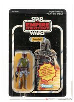 STAR WARS: THE EMPIRE STRIKES BACK (1980) - BOBA FETT 21 BACK AFA 70 Y-EX+ (KENNER CANADA).