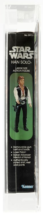 STAR WARS (1979) - HAN SOLO 12-INCH SERIES AFA 75+ Q-EX+/NM.