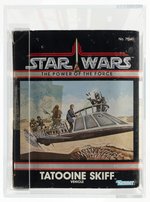 STAR WARS: THE POWER OF THE FORCE (1985) - TATOOINE SKIFF AFA 80 Q-NM.