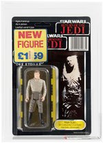 PALITOY STAR WARS: RETURN OF THE JEDI (1985) - HAN SOLO (IN CARBONITE CHAMBER) TRI-LOGO 70 BACK-D AFA 75 EX+/NM.