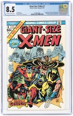 GIANT-SIZE X-MEN #1 SUMMER 1975 CGC 8.5 VF+ (FIRST STORM, NIGHTCRAWLER, COLOSSUS & THUNDERBIRD).