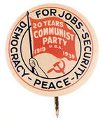 "20 YEARS COMMUNIST PARTY USA."