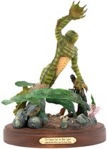 "CREATURE FROM THE BLACK LAGOON" RANDY BOWEN CUSTOM PAINTED COLD-CAST MODEL KIT.