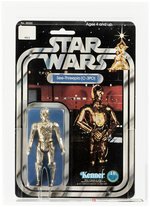 STAR WARS (1978) - SEE-THREEPIO (C-3PO) 12 BACK-A AFA 85 NM+.